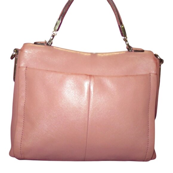 COACH 2013 Madison Sadie Mauve Pink Saffiano Leather Satchel - Picture 2 of 14